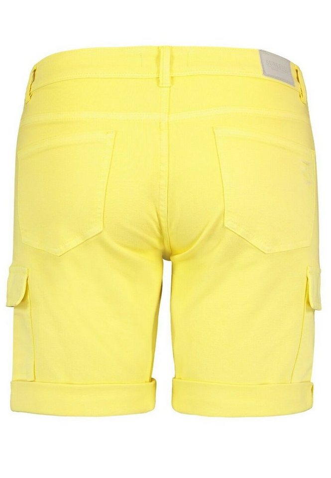 SUBLEVEL Bermudas Damen Cargo Shorts Bermuda Kurze Hose Shorts Short Denim Stretch Denim von SUBLEVEL