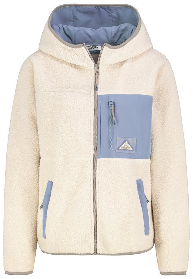 SUBLEVEL Blouson Vielseitiges Outdoor-Design mit Kapuze und Taschen. (1-St) D20001M02671_Jacket von SUBLEVEL