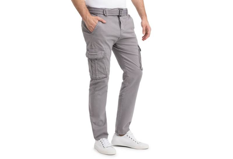 SUBLEVEL Cargohose Herren Cargo Hose Jeans Sweatpant Chino Jogginghose inkl. Gürtel von SUBLEVEL