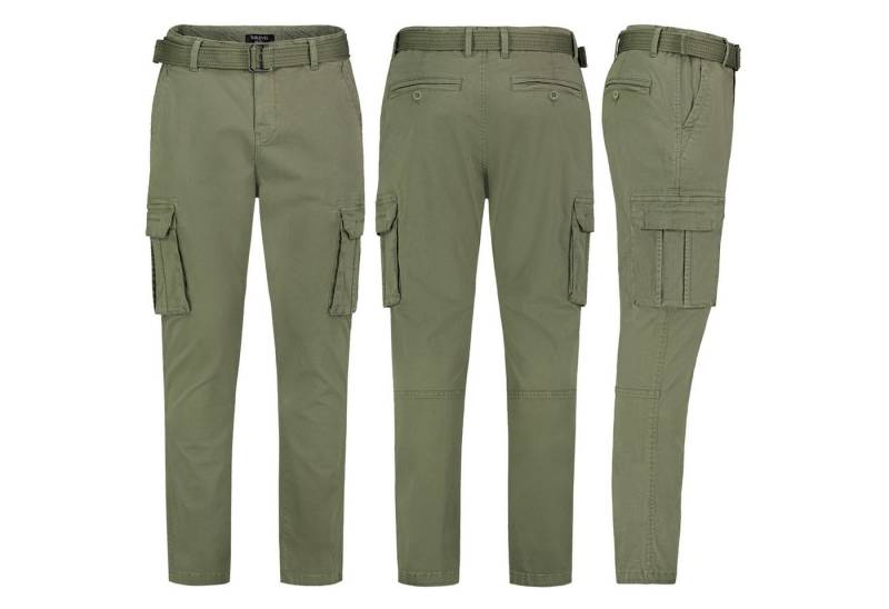 SUBLEVEL Cargohose Sublevel Herren Cargohose Regular Cargo Hose Freizeithose Regular Fit von SUBLEVEL