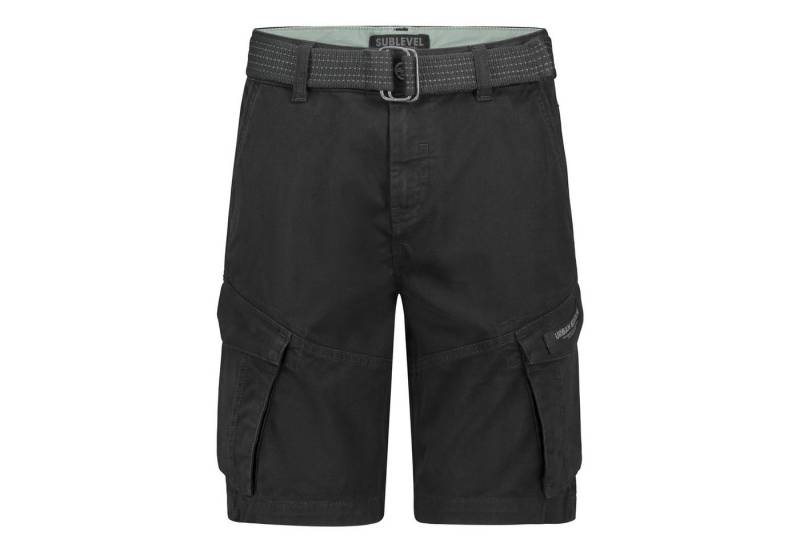 SUBLEVEL Cargoshorts Herren Cargo Shorts Sommer kurze Hose Bermuda knielang von SUBLEVEL