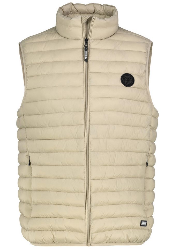 SUBLEVEL Funktionsweste Leichtes, gestepptes Design mit Stehkragen (1-tlg) H50076XB80130_Jacket von SUBLEVEL