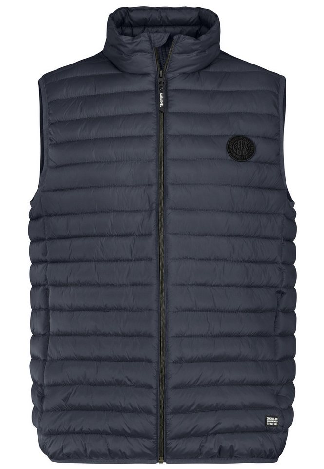 SUBLEVEL Funktionsweste Leichtes, gestepptes Design mit Stehkragen (1-tlg) H50076XB80130_Jacket von SUBLEVEL