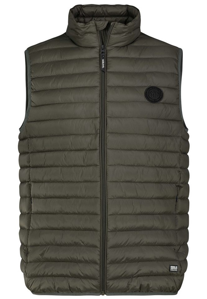 SUBLEVEL Funktionsweste Leichtes, gestepptes Design mit Stehkragen (1-tlg) H50076XB80130_Jacket von SUBLEVEL