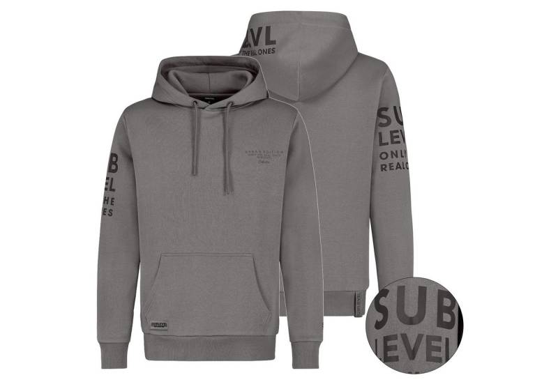 SUBLEVEL Hoodie Herren Sweatshirt Hoodie Sweater Kapuzenpullover Übergangs Winter von SUBLEVEL
