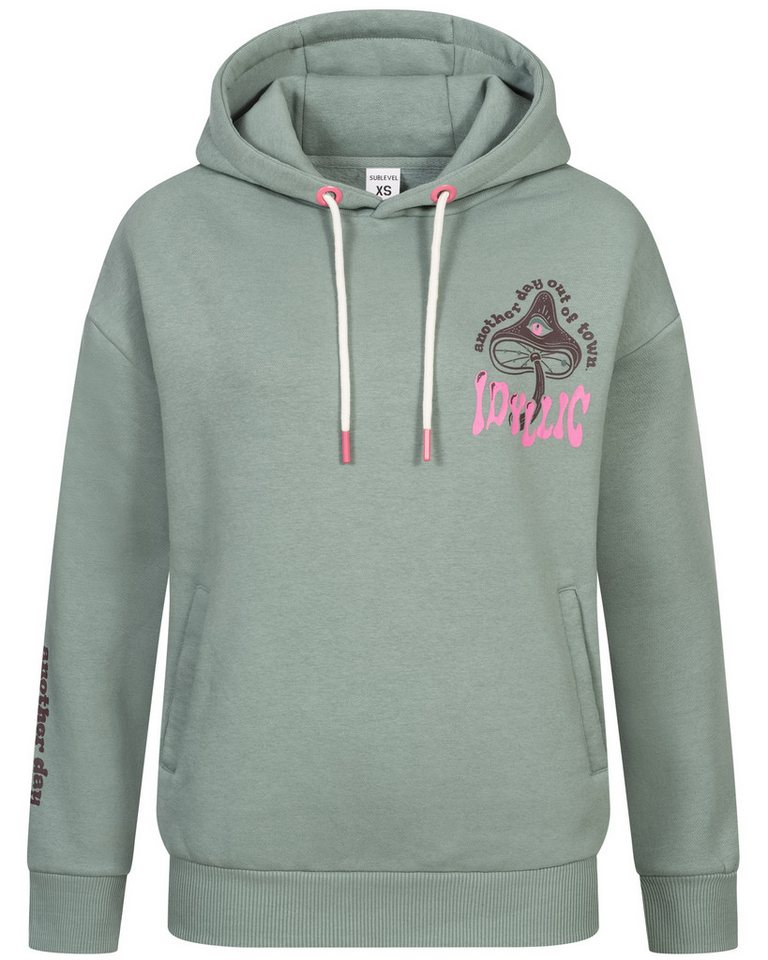 SUBLEVEL Hoodie Hoodie Sweater Kapuzenpullover Übergangs Kapuzen Sweatshirt Backprint SUBLEVEL Hoodie Hoodie Sweater Kapuzenpullover Übergangs Kapuzen Sweatshirt Backprint von SUBLEVEL