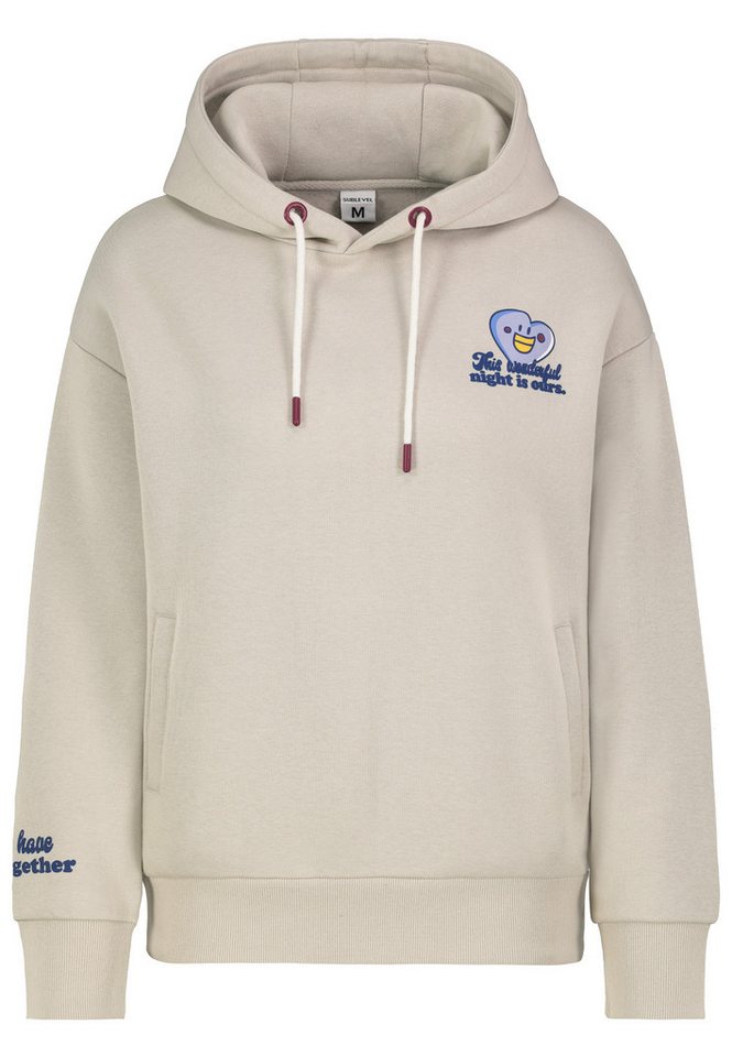 SUBLEVEL Hoodie Kängurutasche und bequeme Rippbündchen (1-tlg) D10600T02420-Hoodie von SUBLEVEL