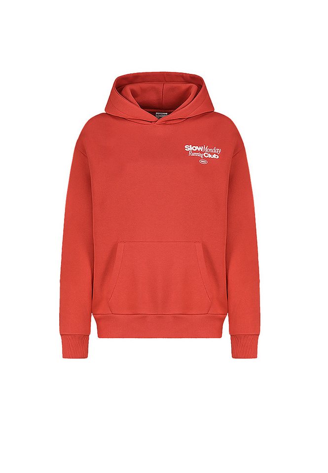 SUBLEVEL Hoodie Bequem mit Kängurutasche und motivierendem Slogan Sweater Print von SUBLEVEL