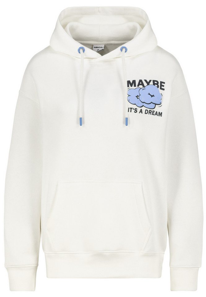 SUBLEVEL Hoodie mit It Is What It Is-Print und Tasche Sweat it Is What It Is SUBLEVEL Hoodie mit It Is What It Is-Print und Tasche Sweat it Is What It Is von SUBLEVEL