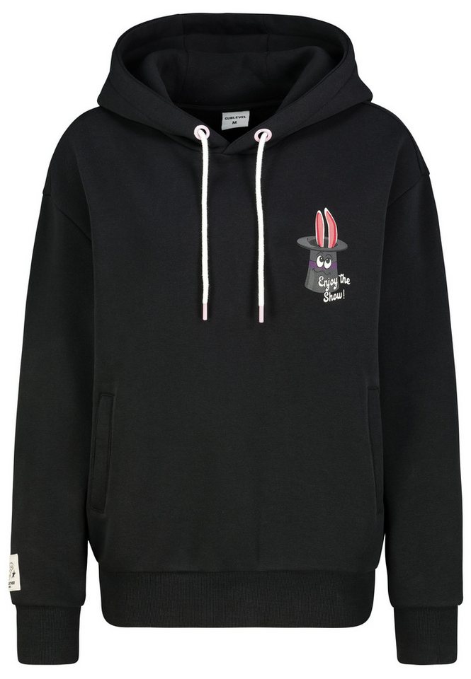 SUBLEVEL Hoodie Moderner Print Warm mit Kapuze (1-tlg) D10600BI02420-Hoodie von SUBLEVEL