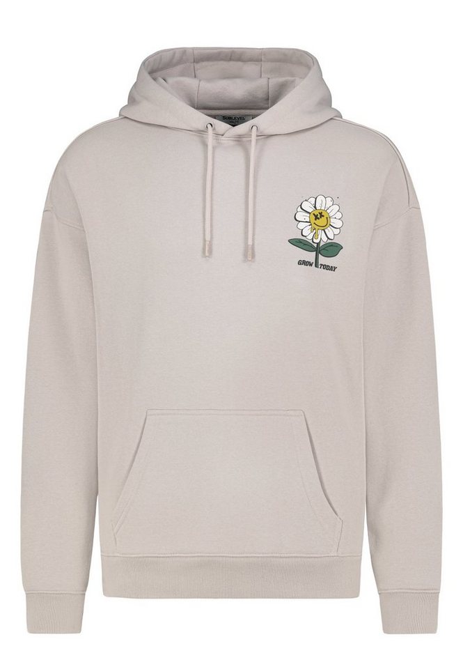 SUBLEVEL Hoodie Sweathoodie mit Cartoon Prints von SUBLEVEL