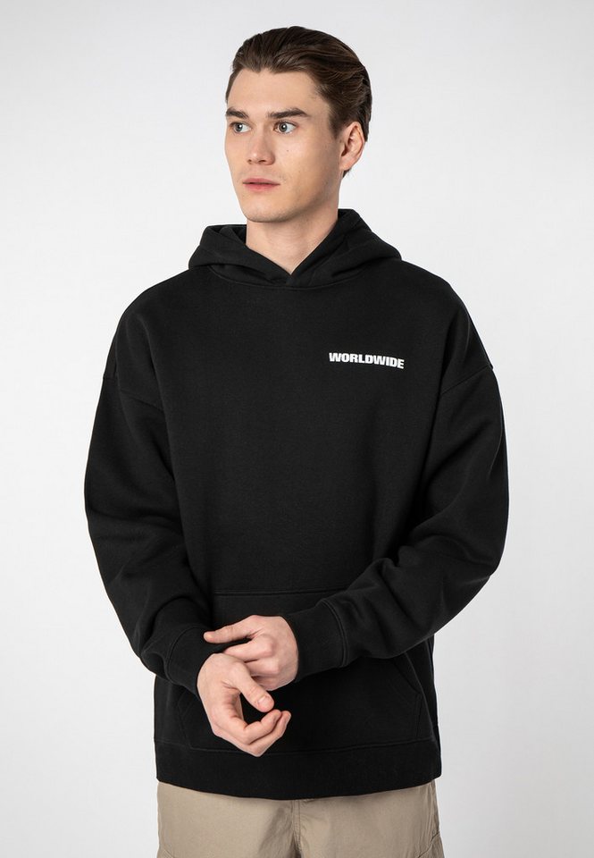 SUBLEVEL Hoodie WORLDWIDE Sweathoodie Sweater, Kapuzensweatshirt mit Kängurutasche, mit Kapuze von SUBLEVEL