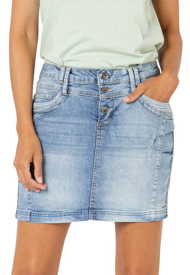 SUBLEVEL Jeansrock Jeans Minirock SUBLEVEL Jeansrock Jeans Minirock von SUBLEVEL