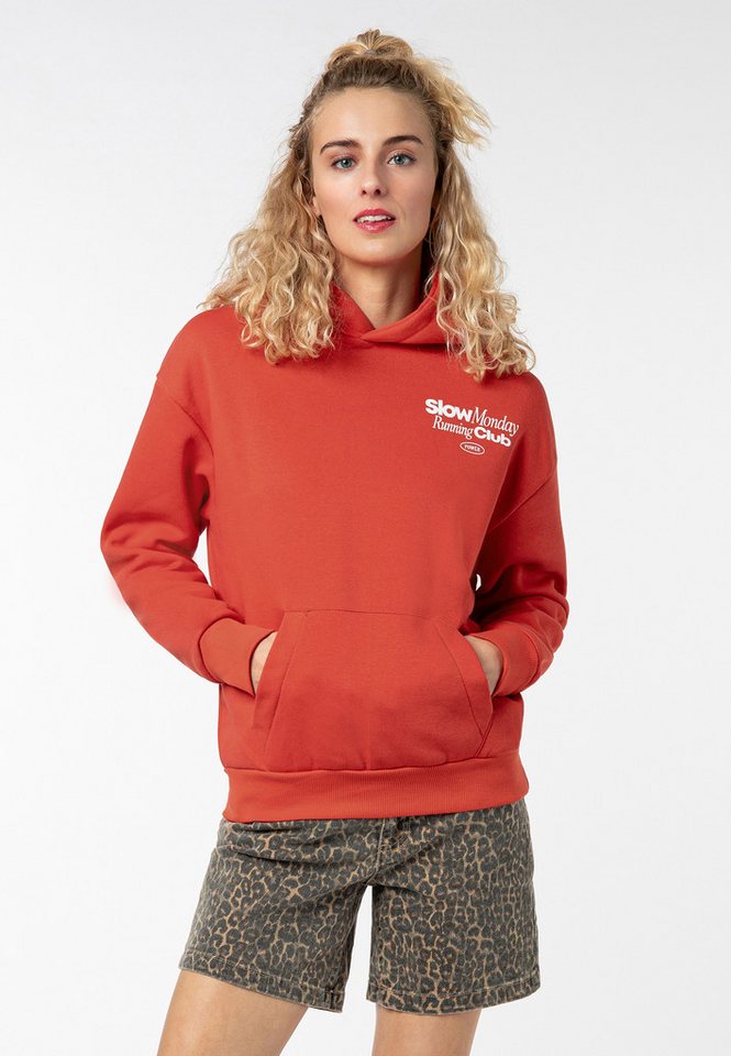 SUBLEVEL Kapuzenpullover Damen Hoodie mit Healthyprints Sweater, Kapuzensweatshirt mit Kängurutasche, mit Kapuze von SUBLEVEL