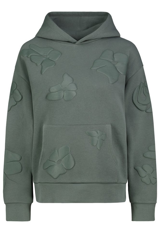 SUBLEVEL Kapuzenpullover Damen Kapuzenpullover Hoodie mit 3D Print Sweater, Kapuzensweatshirt mit Kängurutasche, mit Kapuze von SUBLEVEL