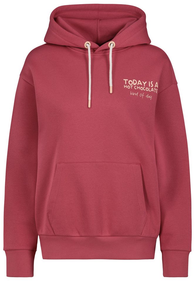 SUBLEVEL Kapuzenpullover Damen Kapuzenpullover Hoodie mit Getränkeprint Sweater, Kapuzensweatshirt mit Kängurutasche, mit Kapuze von SUBLEVEL