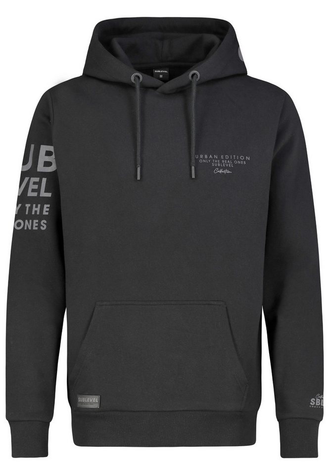 SUBLEVEL Kapuzenpullover Herren Zipper Hoody Jacke Pullover Hoodie Super Soft S-XXL von SUBLEVEL