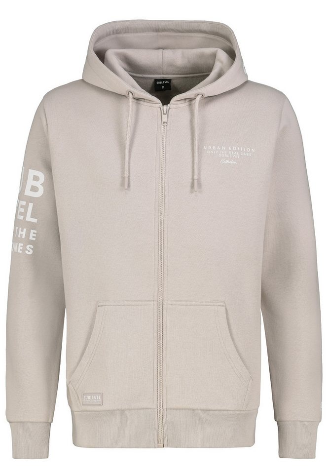 SUBLEVEL Kapuzenpullover Herren mit Reißverschluss Zipper Hoody Jacke Super Soft S-XXL SUBLEVEL Kapuzenpullover Herren mit Reißverschluss Zipper Hoody Jacke Super Soft S-XXL von SUBLEVEL