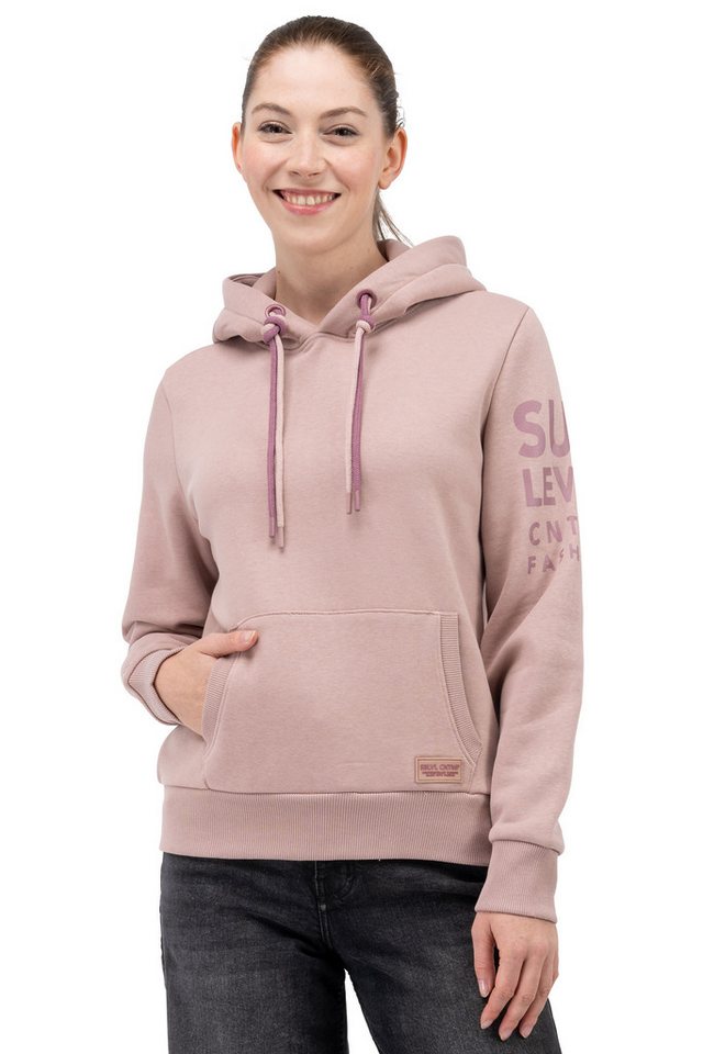 SUBLEVEL Kapuzenpullover Hoodie Damen Kapuzenpullover Kapuzensweater Sweatshirt von SUBLEVEL