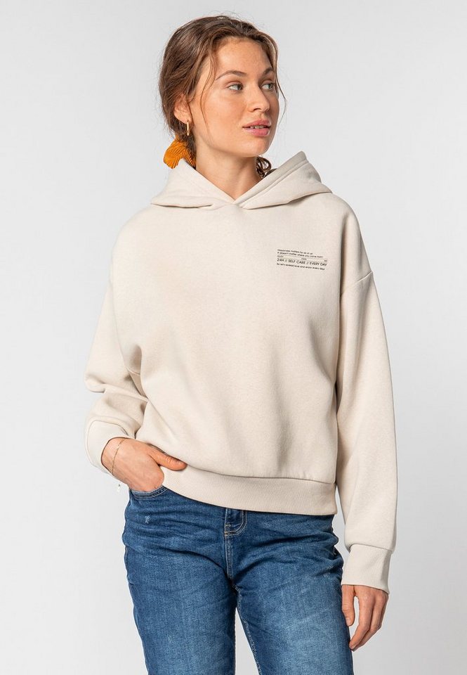 SUBLEVEL Kapuzenpullover Hoodie Mini-Print von SUBLEVEL