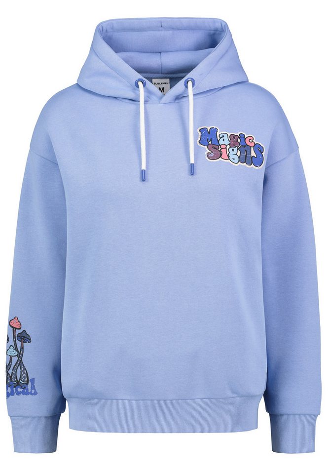 SUBLEVEL Kapuzenpullover Pigment Hoodie von SUBLEVEL