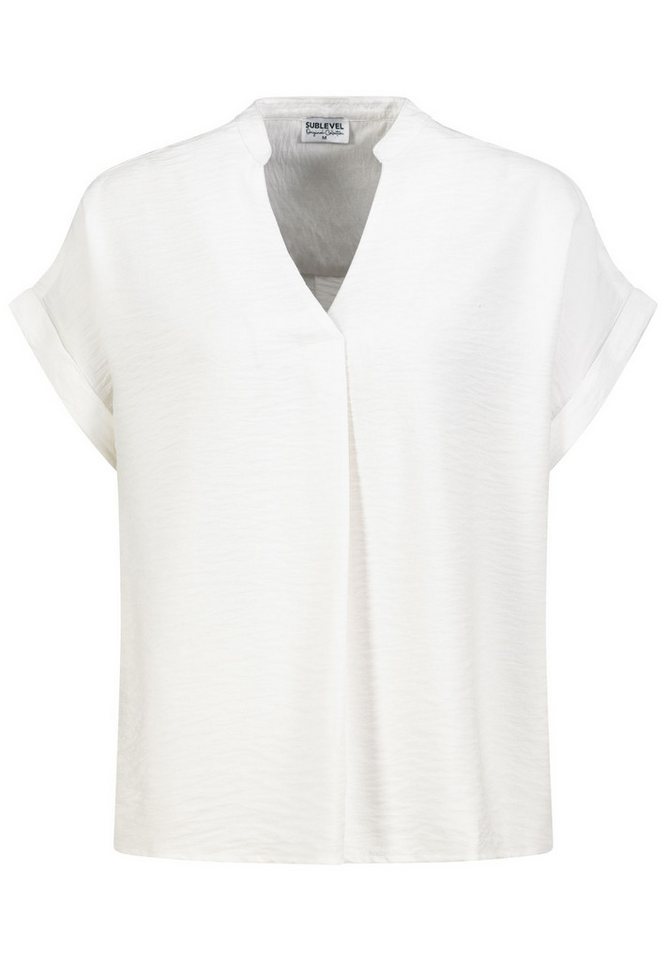 SUBLEVEL Kurzarmbluse von SUBLEVEL