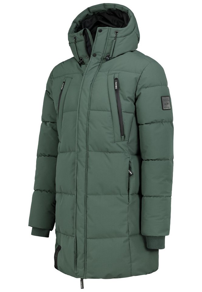 SUBLEVEL Parka Herren Winterjacke Jacke Warm Modern lang Mantel mit Kapuze von SUBLEVEL
