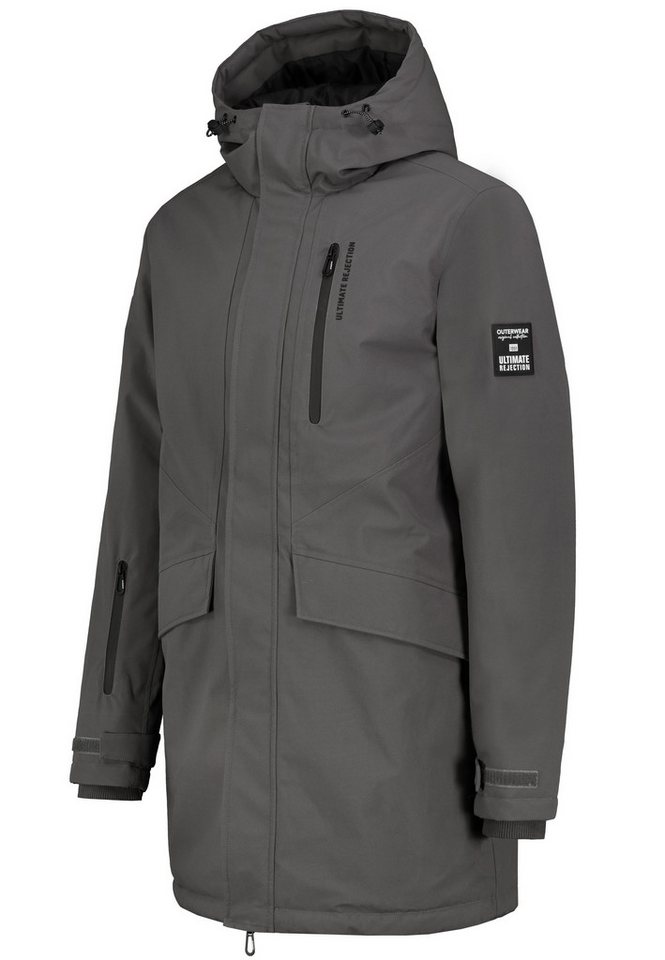 SUBLEVEL Parka Herren Winterjacke Jacke Warm Modern lang Mantel mit Kapuze von SUBLEVEL