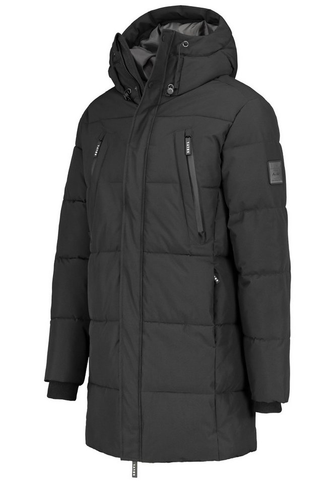 SUBLEVEL Parka Herren Winterjacke Jacke Warm Modern lang Mantel mit Kapuze von SUBLEVEL