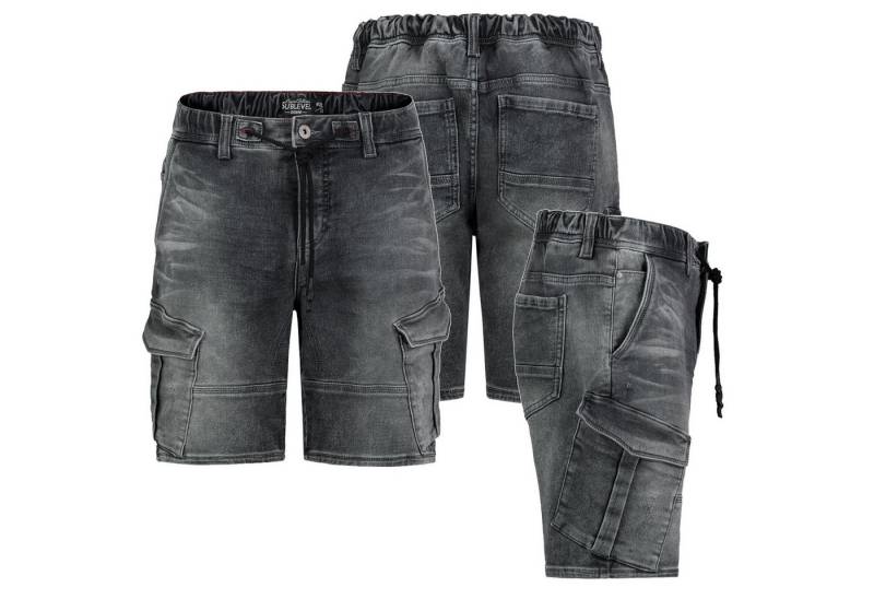 SUBLEVEL Shorts Herren Jogging Shorts Freizeit Bermuda kurze Hose Jeans Sweat Cargo von SUBLEVEL