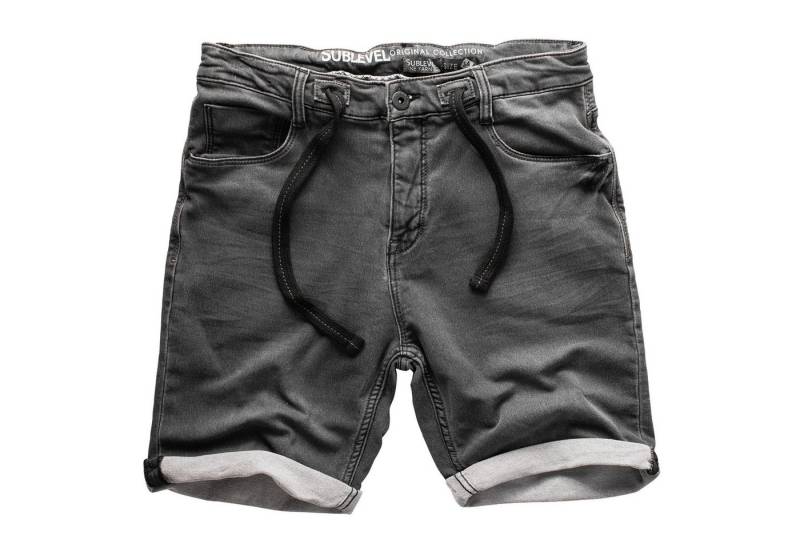 SUBLEVEL Shorts Sweat Shorts Jeans Kurze Hose Bermuda Sweatpants von SUBLEVEL