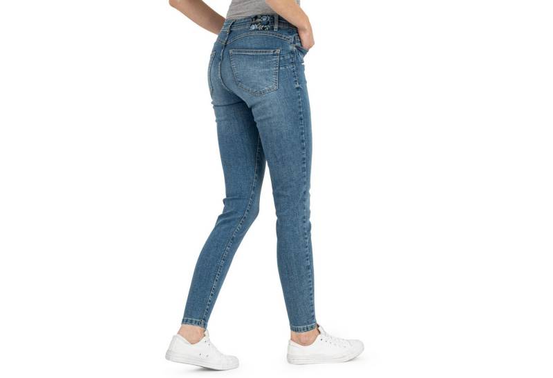 SUBLEVEL Slim-fit-Jeans Damen Jeans Skinny Slim Fit Jeanshose Hose Röhre Denim Stretch von SUBLEVEL