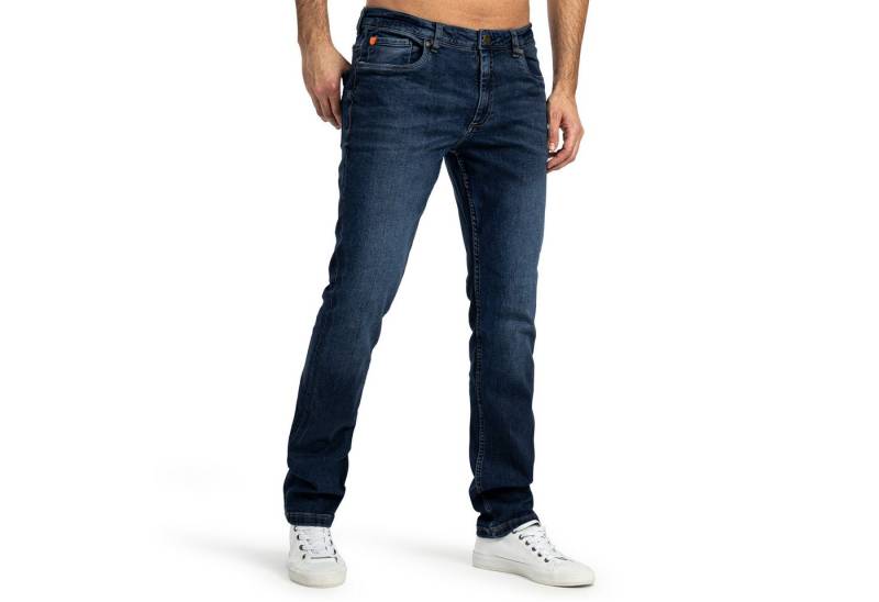 SUBLEVEL Slim-fit-Jeans Herren Jeans Slim Straight Fit Stretch Hose Flexible von SUBLEVEL