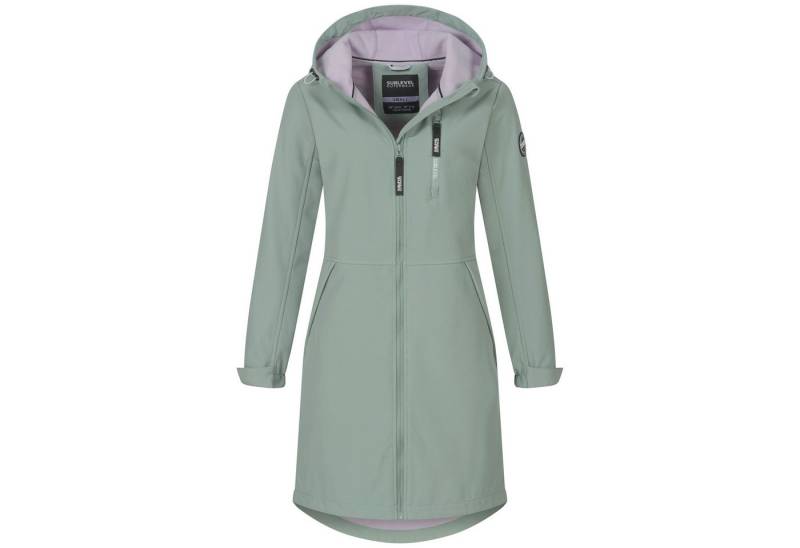 SUBLEVEL Softshelljacke Damen Jacke Übergangs Frühling Herbst Outdoor Regen Softshell von SUBLEVEL