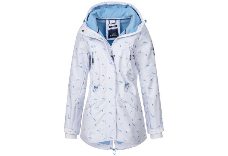 SUBLEVEL Softshelljacke Damen Jacke Übergangs Frühling Herbst Outdoor Regen Softshell von SUBLEVEL
