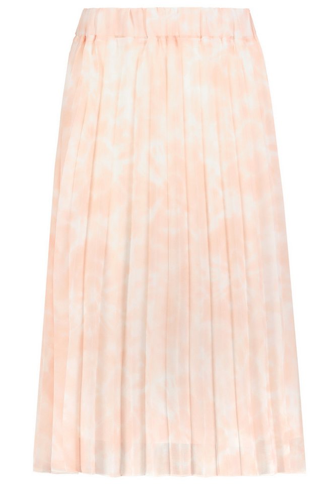 SUBLEVEL Sommerrock Trendiger tie-dye Look, plissiertes Design, Midi-Länge Summer Skirt SUBLEVEL Sommerrock Trendiger tie-dye Look, plissiertes Design, Midi-Länge Summer Skirt von SUBLEVEL