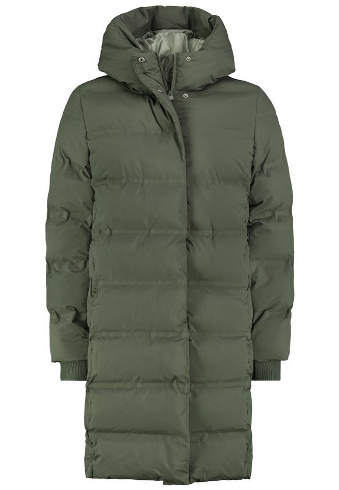 SUBLEVEL Steppjacke Damen Mantel Winterjacke Jacke extra lang geschnitten mit Kapuze von SUBLEVEL