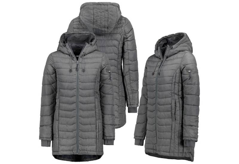 SUBLEVEL Steppjacke Damen Winter Jacke Mantel Parka Steppjacke Steppmantel Wintermantel von SUBLEVEL