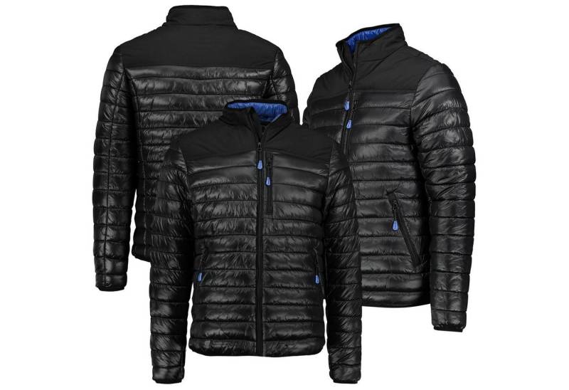 SUBLEVEL Steppjacke Herren Herbst Winter Jacke Steppjacke Kapuzenjacke Stehkragen Gesteppt von SUBLEVEL