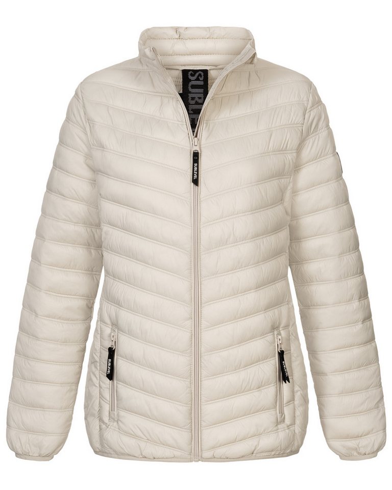 SUBLEVEL Steppjacke Sublevel Damen Frühlings Jacke Steppjacke Übergangsjacke Stehkragen von SUBLEVEL