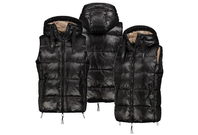 SUBLEVEL Steppweste Stepp weste Kapuze Übergangs Herbst Winter Windbreaker bodywarmer von SUBLEVEL