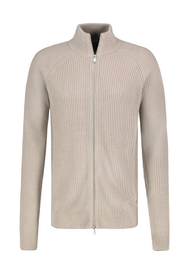 SUBLEVEL Strickjacke Herren Cardigan Strick mit Stehkragen Stehkragen, leichte Herbstjacke von SUBLEVEL