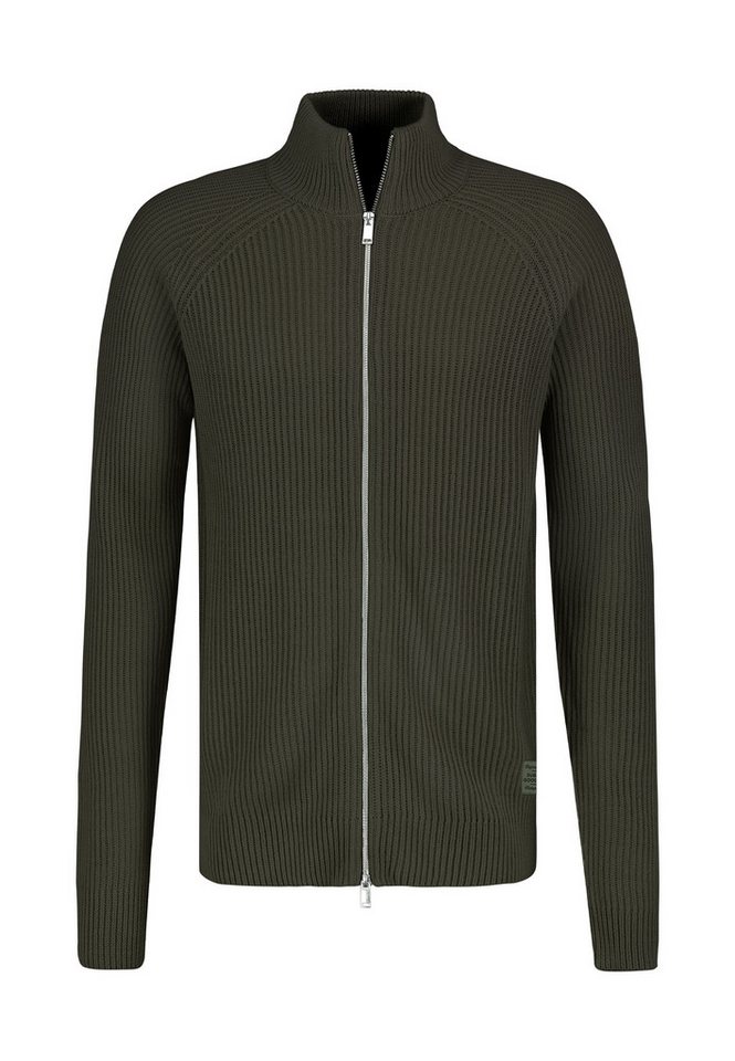 SUBLEVEL Strickjacke Herren Cardigan Strick mit Stehkragen Stehkragen, leichte Herbstjacke von SUBLEVEL