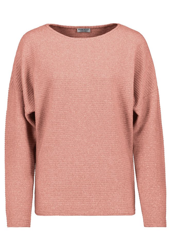 SUBLEVEL Strickpullover Bequemes Strickmode-Essential für jeden Anlass (1-tlg) D16102O02639A_Pullover von SUBLEVEL