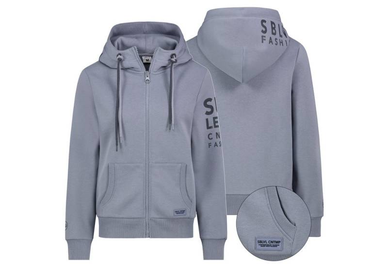 SUBLEVEL Sweatjacke Sweatjacke Hoodie Sweater Kapuzenpullover Übergangsjacke Frühlings von SUBLEVEL