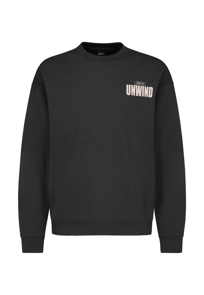SUBLEVEL Sweatshirt Herren Pullover langarm mit Rückenprint Sweater, Sweatpullover SUBLEVEL Sweatshirt Herren Pullover langarm mit Rückenprint Sweater, Sweatpullover von SUBLEVEL