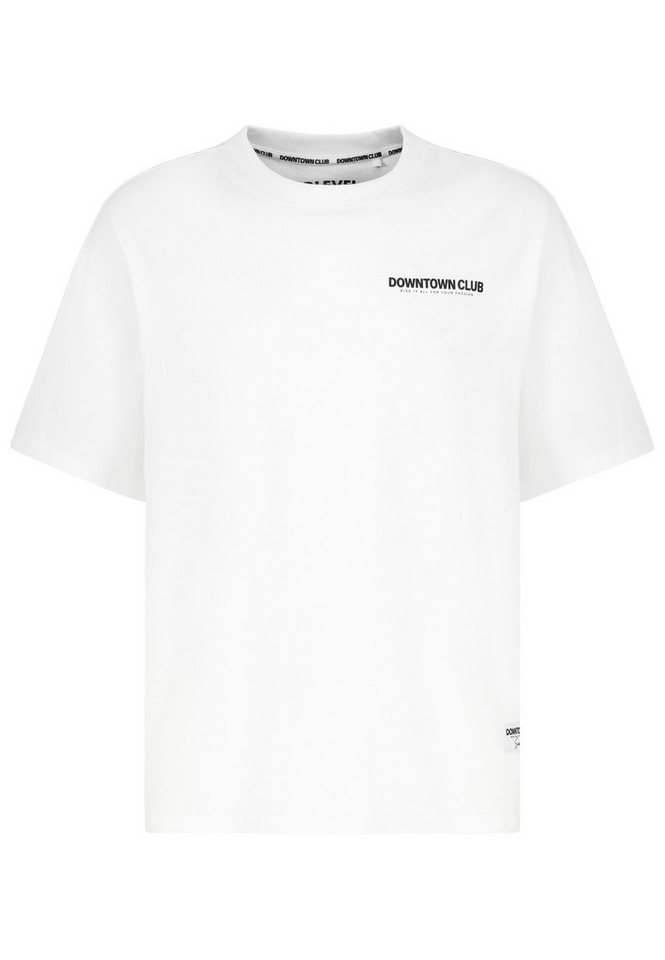 SUBLEVEL T-Shirt Trendiges Design mit Statement-Aufdruck (1-tlg) H12078M22604A_T-Shirts & Tops von SUBLEVEL