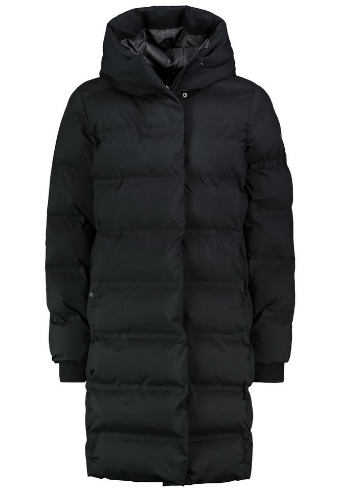 SUBLEVEL Wintermantel Langer Damen Steppmantel mit verdeckten Taschen Steppmantel, Kapuze, verdeckte Taschen SUBLEVEL Wintermantel Langer Damen Steppmantel mit verdeckten Taschen Steppmantel, Kapuze, verdeckte Taschen von SUBLEVEL