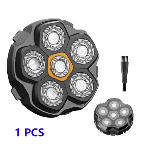 6D-Klinge, Magnetischer Ersatz-Rasierkopf For Männer Mit Glatze, Ersatz-Rasierköpfe For Elektrische Rasierer von SUBRAZRP