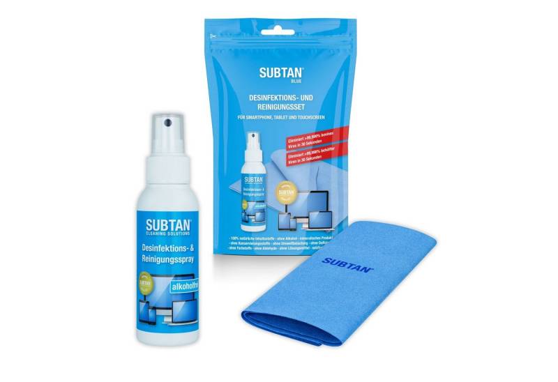 SUBTAN Blue Pocket Desinfektions- und Reinigungsset Reinigungsspray (1-St) von SUBTAN